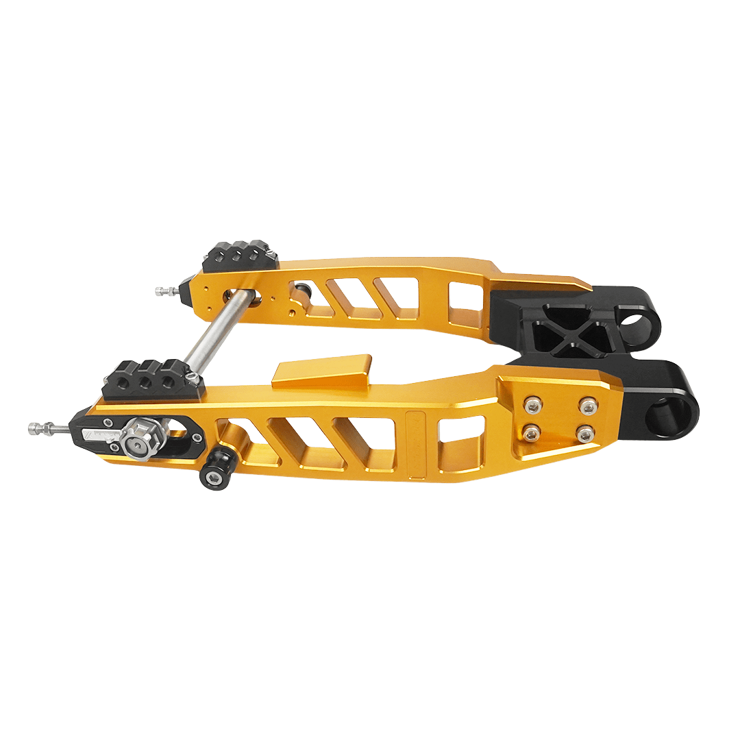 Raceworks Billet V2.1 Swingarm - Touring 09 - up - Henne Company