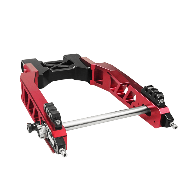 Raceworks Billet V2.1 Swingarm - Touring 09 - up - Henne Company