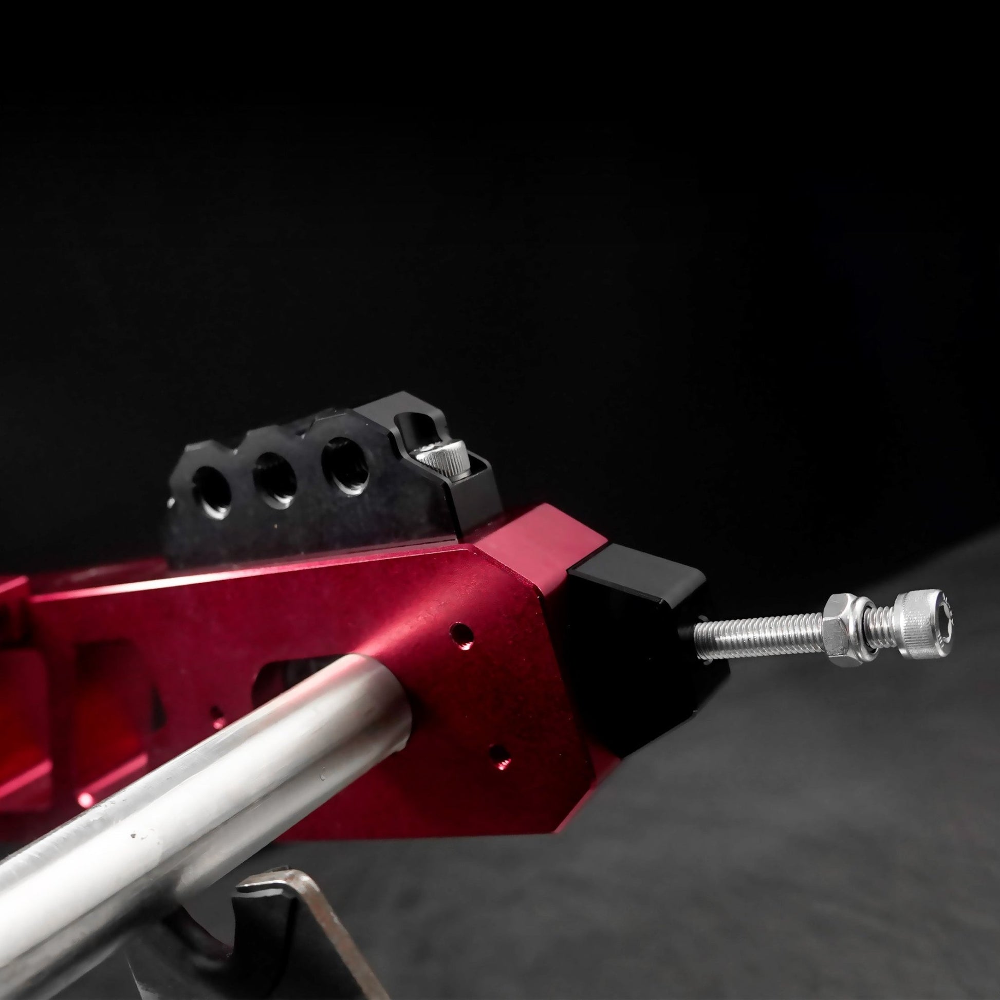 Raceworks Billet V2.1 Swingarm - Touring 09 - up - Henne Company