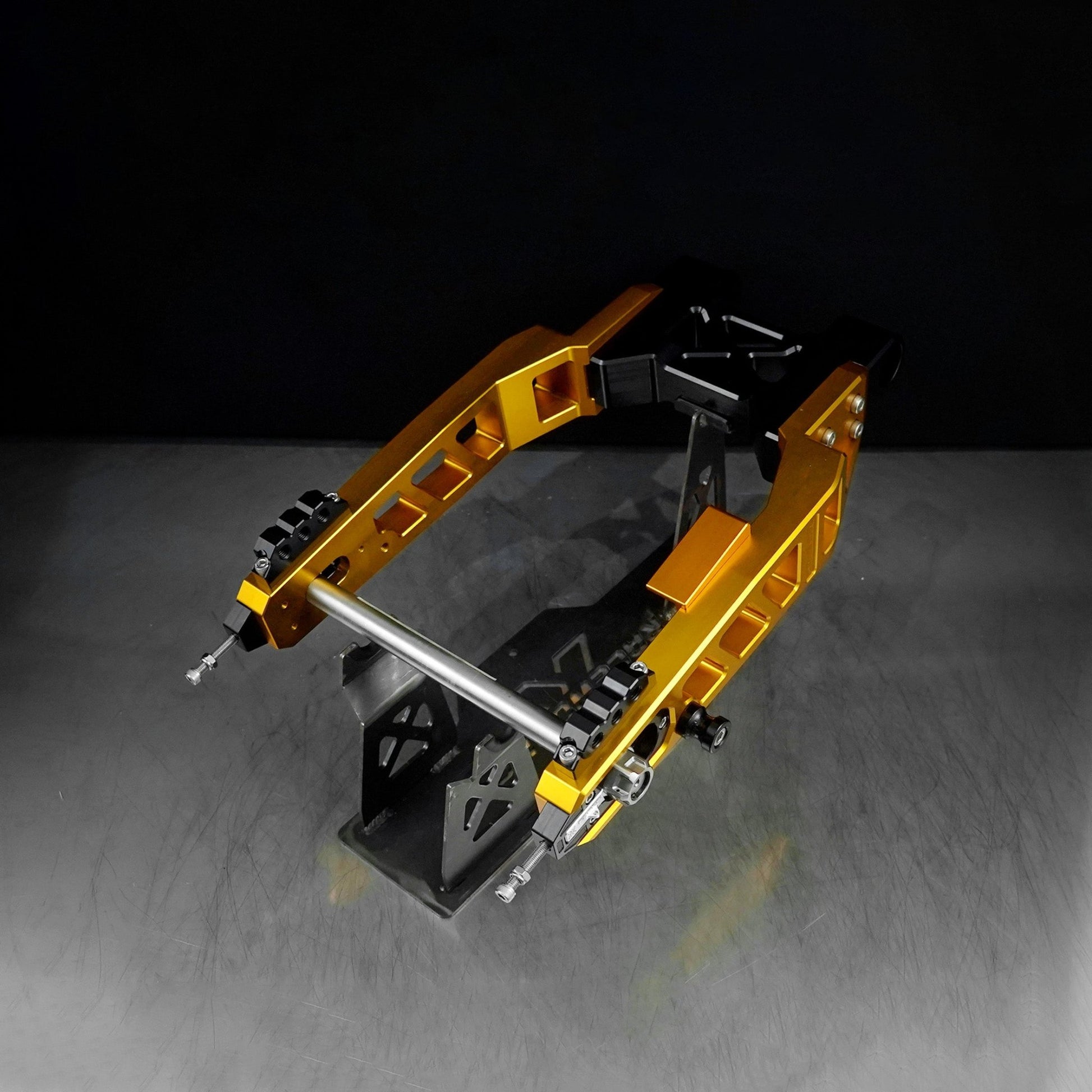 Raceworks Billet V2.1 Swingarm - Touring 09 - up - Henne Company