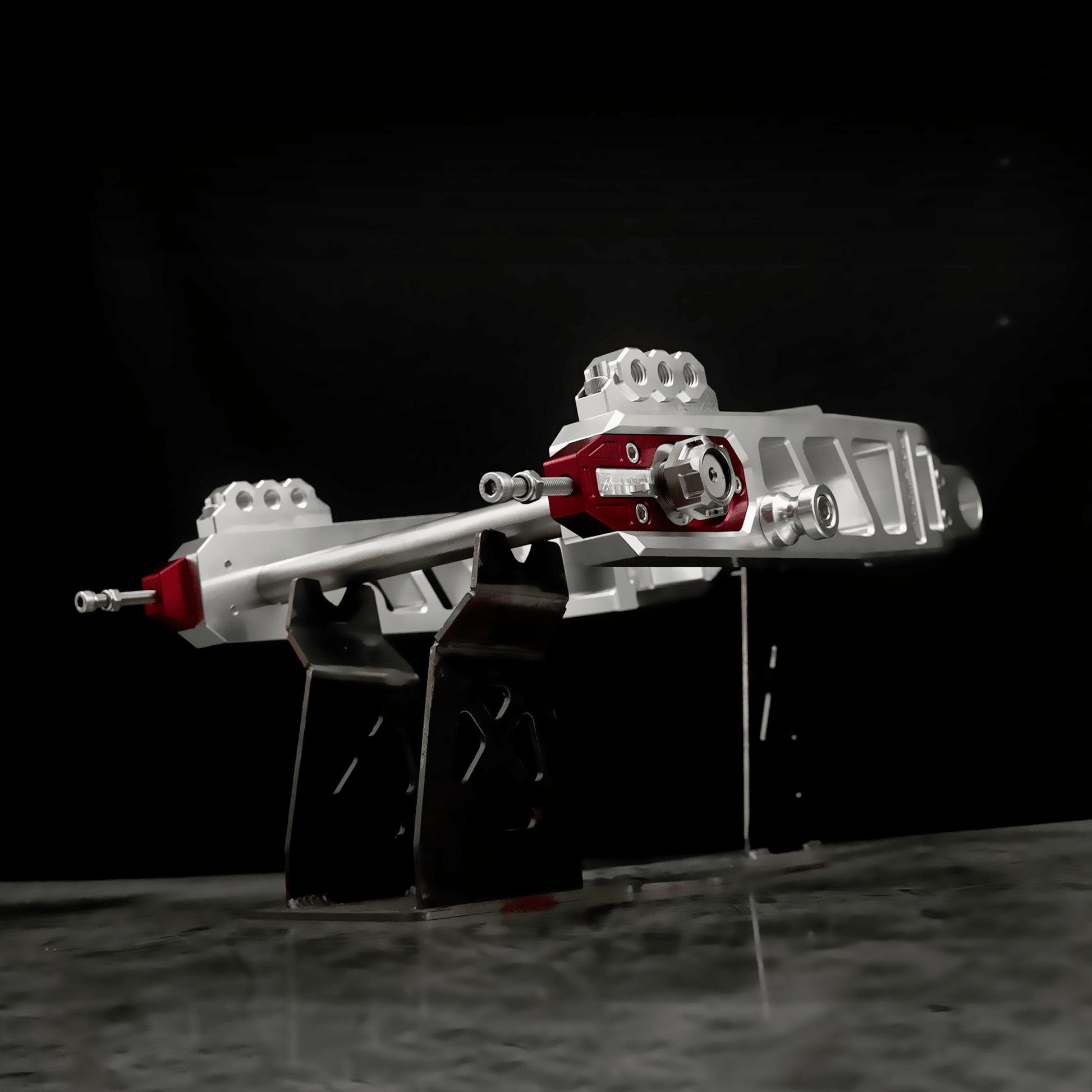 Raceworks Billet V2.1 Swingarm - Touring 09 - up - Henne Company
