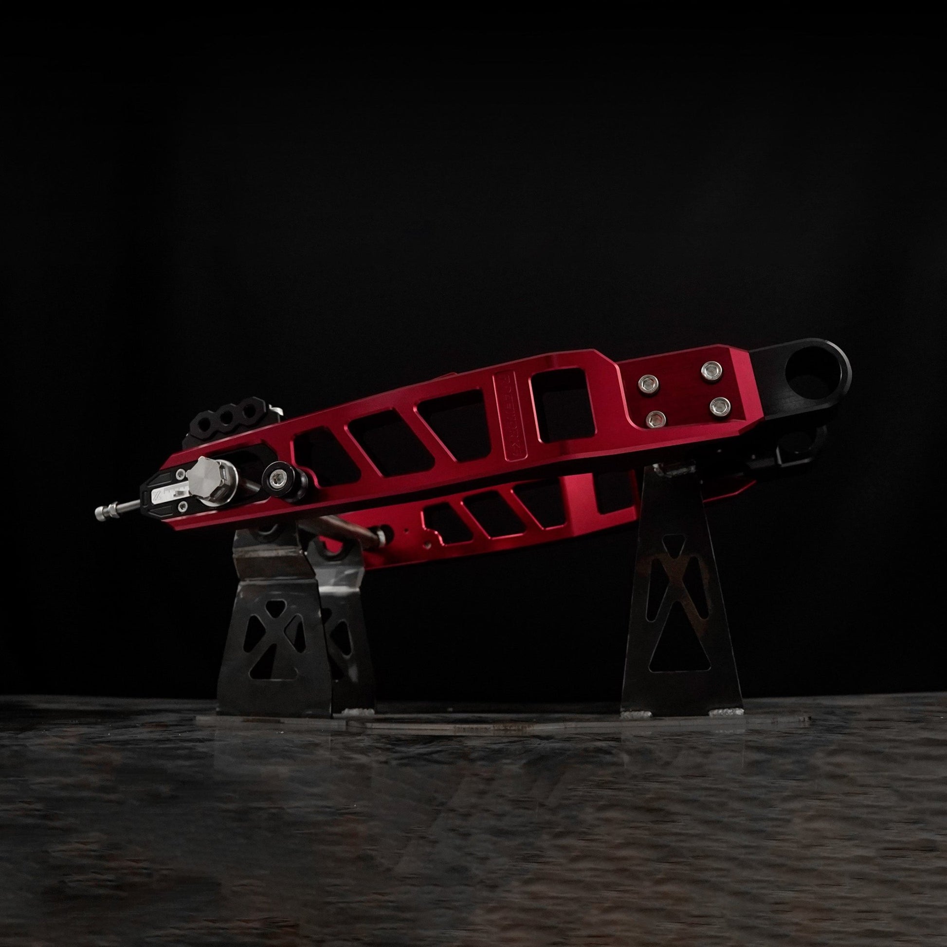 Raceworks Billet V2.1 Swingarm - Touring 09 - up - Henne Company