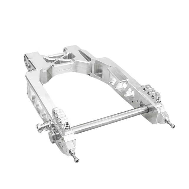 Raceworks Billet V2.1 Swingarm - Touring 09 - up - Henne Company