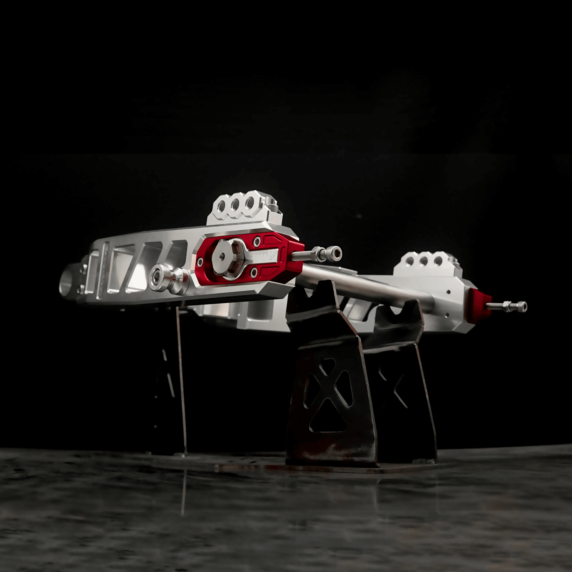 Raceworks Billet V2.1 Swingarm - Touring 09 - up - Henne Company