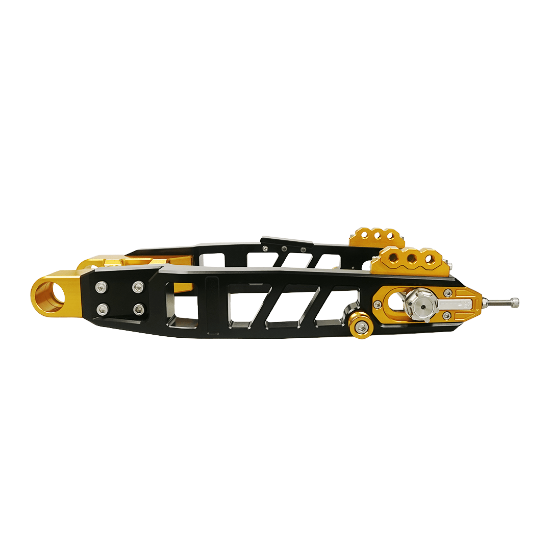 Raceworks Billet V2.1 Swingarm - Touring 09 - up - Henne Company