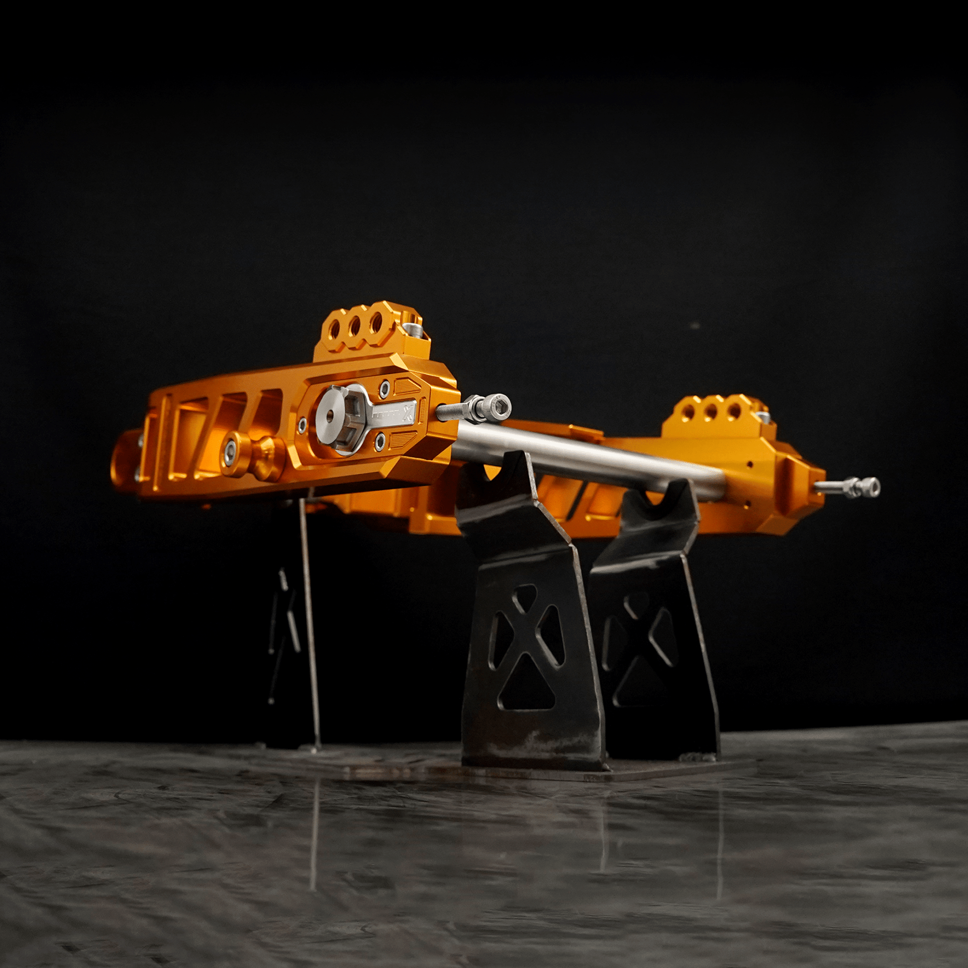 Raceworks Billet V2.1 Swingarm - Touring 09 - up - Henne Company