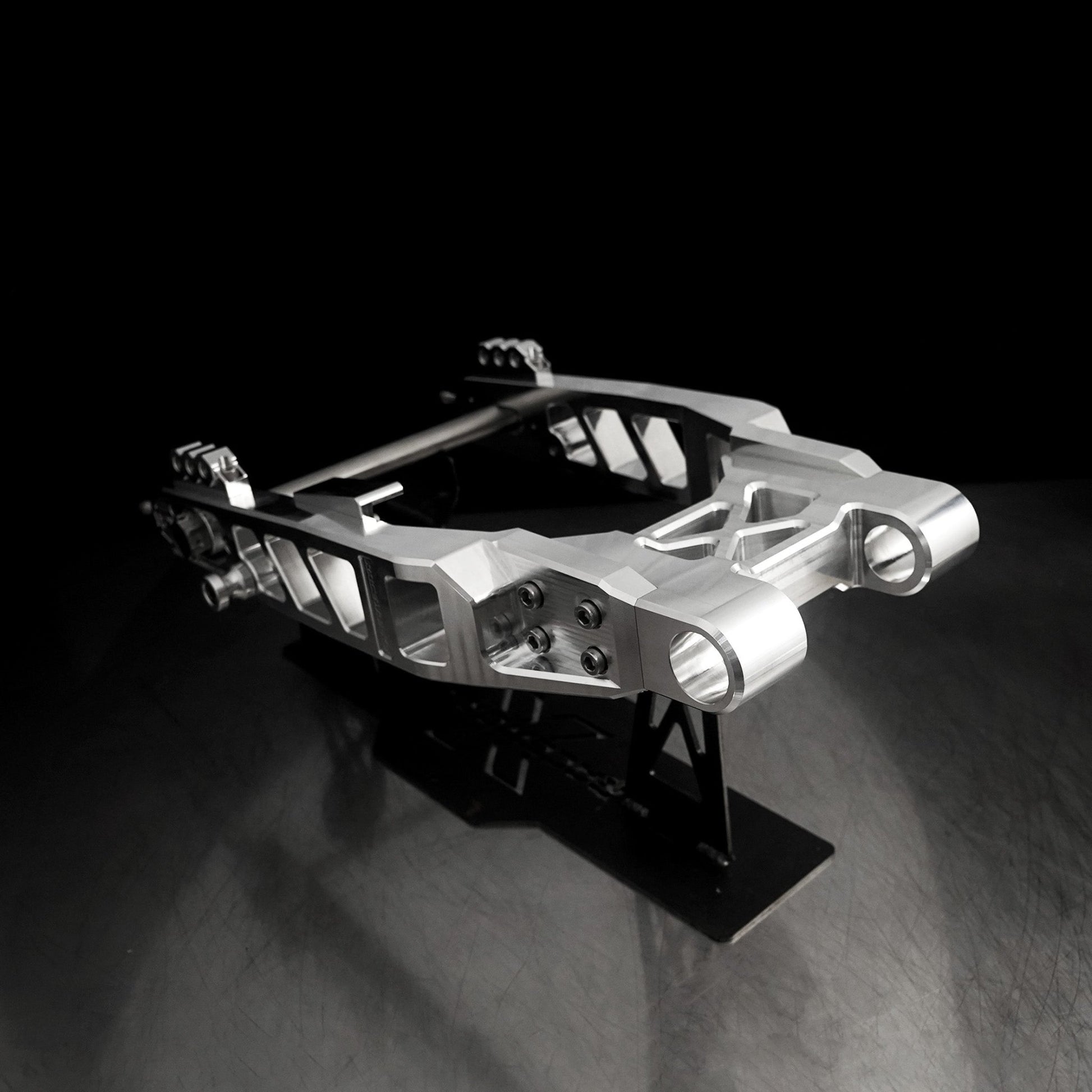 Raceworks Billet V2.1 Swingarm - Touring 09 - up - Henne Company