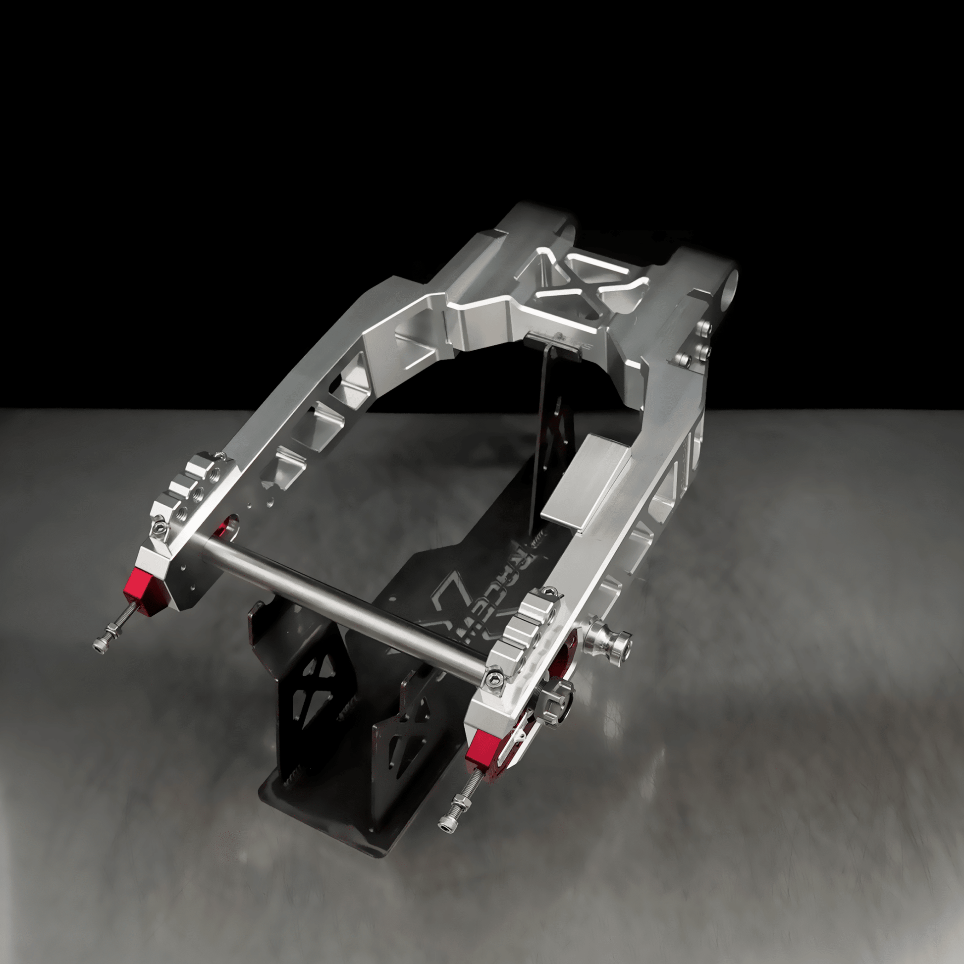 Raceworks Billet V2.1 Swingarm - Touring 09 - up - Henne Company