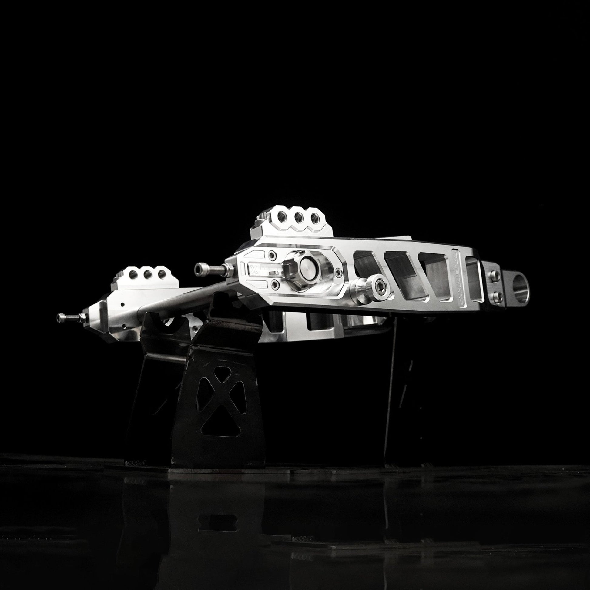 Raceworks Billet V2.1 Swingarm - Touring 09 - up - Henne Company