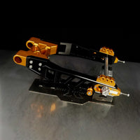 Raceworks Billet V2.1 Swingarm - Touring 09 - up - Henne Company