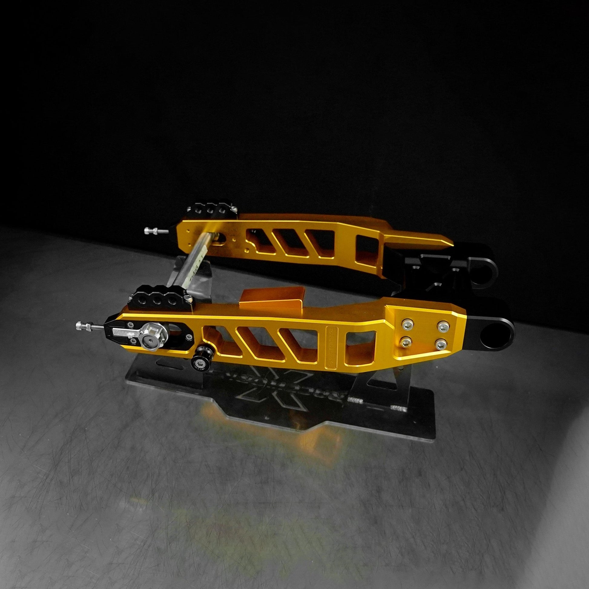 Raceworks Billet V2.1 Swingarm - Touring 09 - up - Henne Company