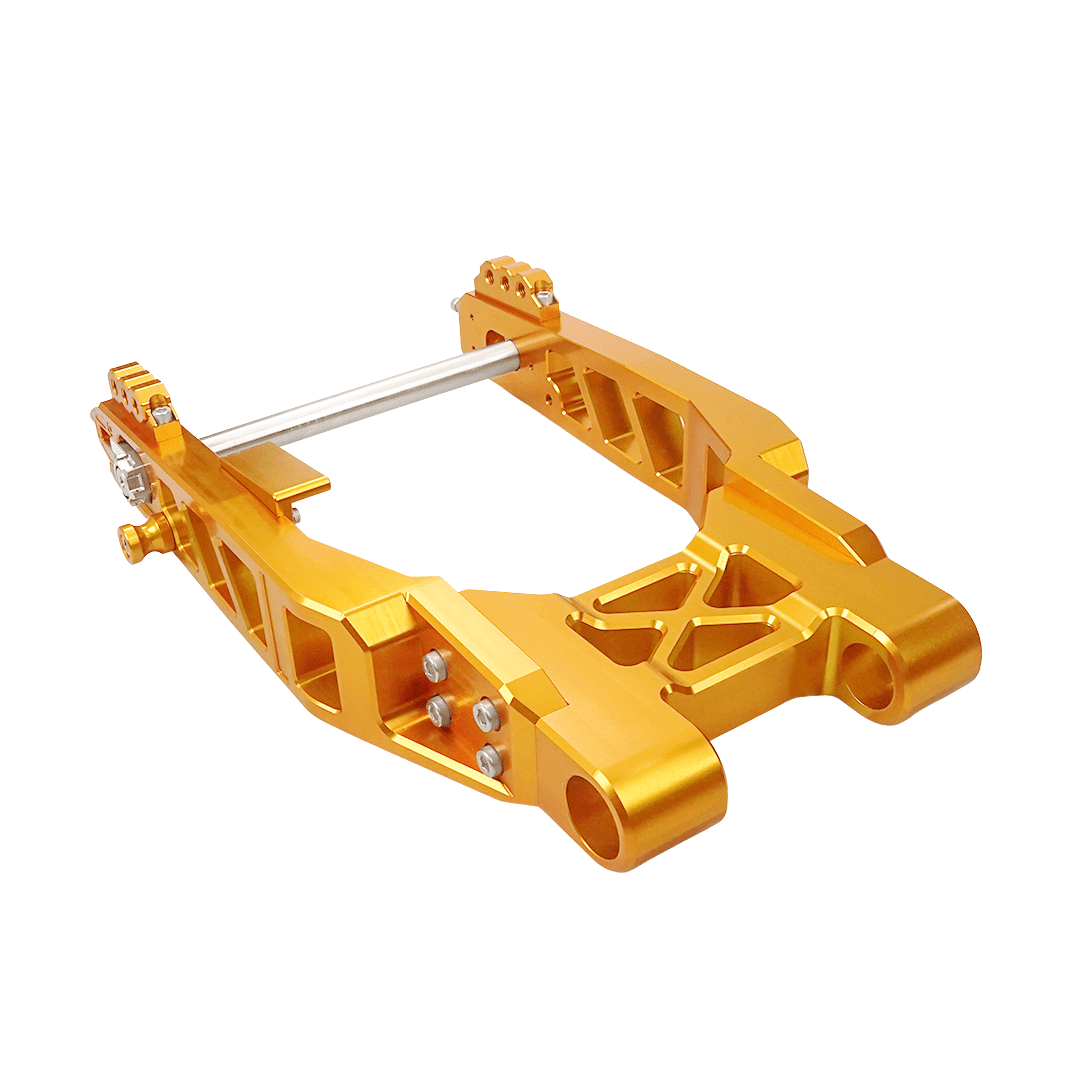 Raceworks Billet V2.1 Swingarm - Touring 09 - up - Henne Company