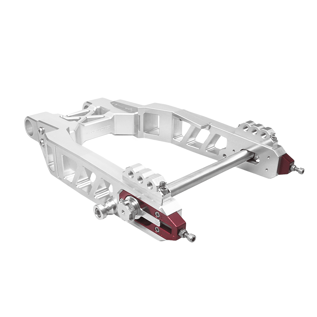 Raceworks Billet V2.1 Swingarm - Touring 09 - up - Henne Company