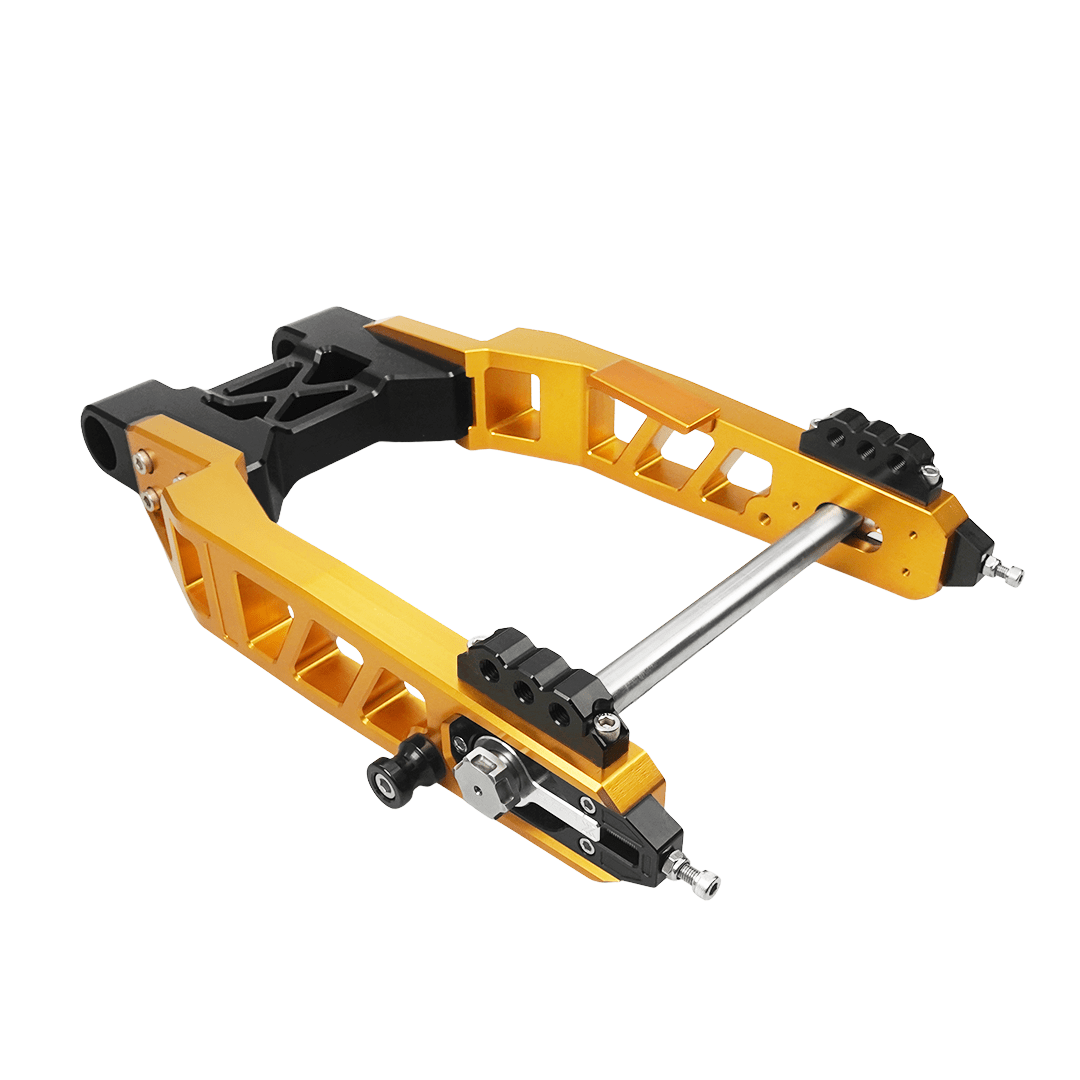 Raceworks Billet V2.1 Swingarm - Touring 09 - up - Henne Company