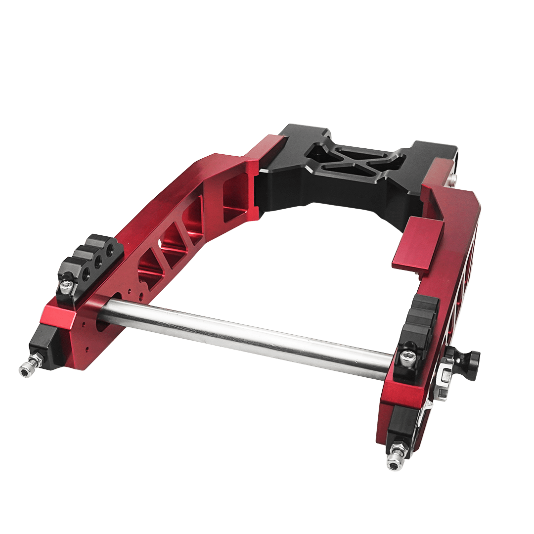 Raceworks Billet V2.1 Swingarm - Touring 09 - up - Henne Company