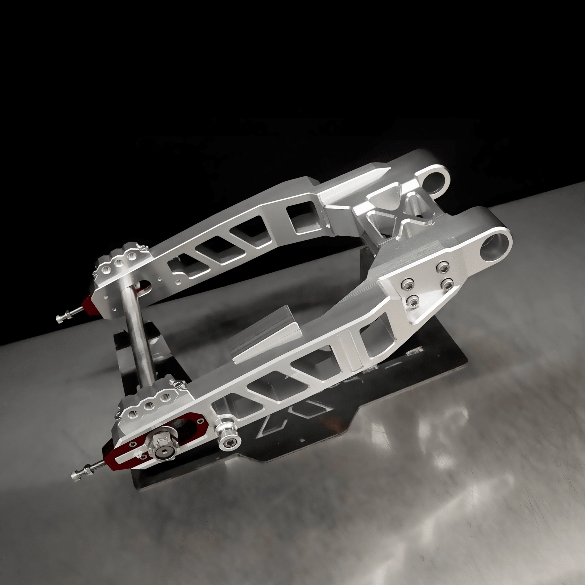 Raceworks Billet V2.1 Swingarm - Touring 09 - up - Henne Company