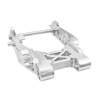 Raceworks Billet V2.2 Swingarm - Touring 09 - up - Henne Company