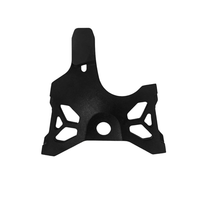 Raceworks Dual Rear Radial Caliper Mount 108mm Black - Softail 18 - up - Henne Company