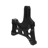 Raceworks Dual Rear Radial Caliper Mount 108mm Black - Softail 18 - up - Henne Company