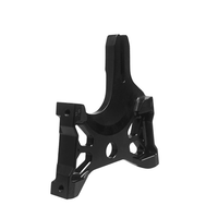 Raceworks Dual Rear Radial Caliper Mount 108mm Black - Softail 18 - up - Henne Company