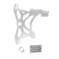 Raceworks Dual Rear Radial Caliper Mount 108mm Raw - Dyna 00 - 17 - Henne Company