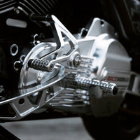Raceworks Mid Controls Kit RR Style - Touring 14 - up - Henne Company