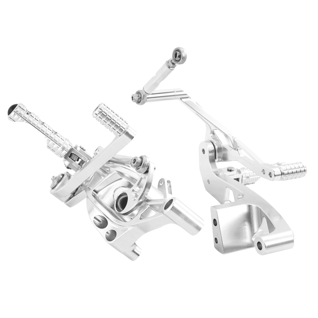Raceworks Mid Controls Kit RR Style - Touring 14 - up - Henne Company