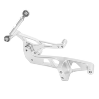 Raceworks Mid Controls Kit RR Style - Touring 14 - up - Henne Company