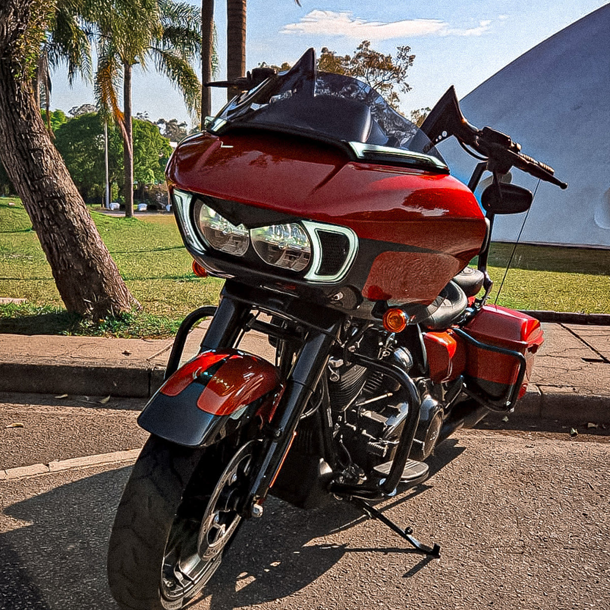 Wings Custom Kit Complete Transformation Road Glide Rhino - Road Glide 21-26 - Gloss Black / Matte Black
