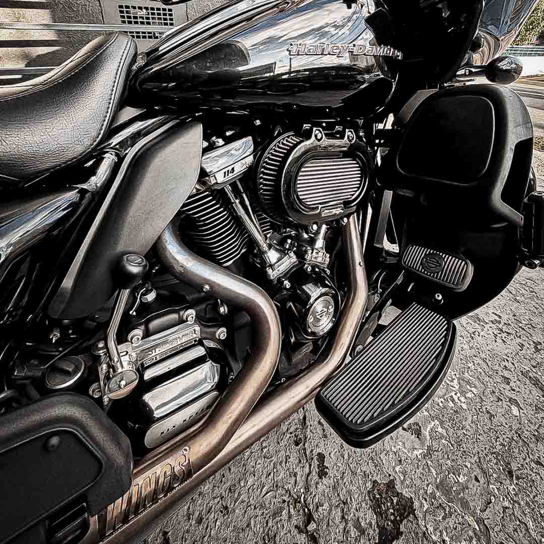 Wings Custom Super Sport Exhaust by Wings & El Camino - Touring M8 18-26