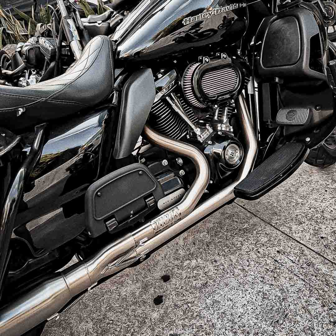Wings Custom Super Sport Exhaust by Wings & El Camino - Touring M8 18-26
