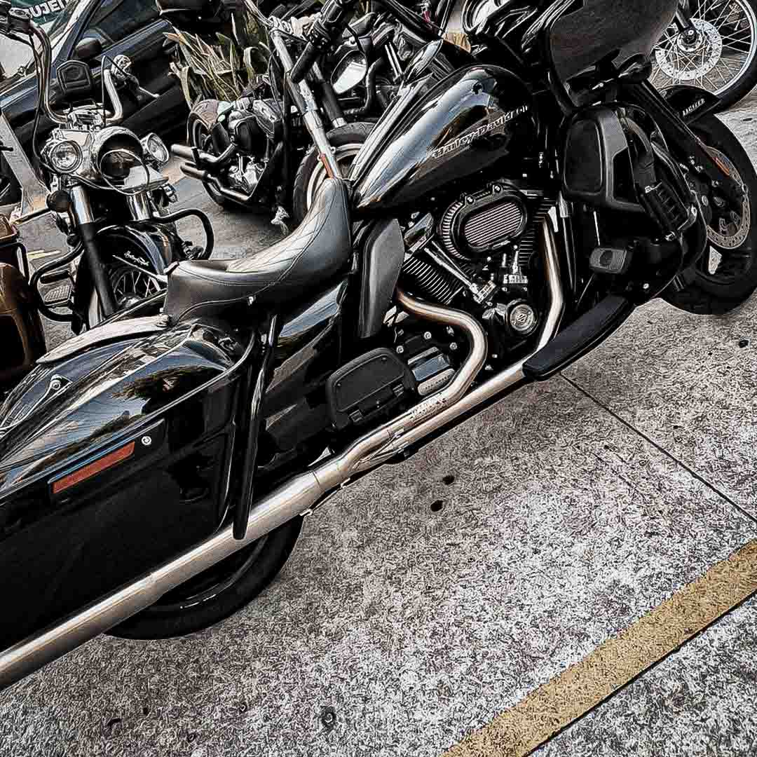 Wings Custom Super Sport Exhaust by Wings & El Camino - Touring M8 18-26