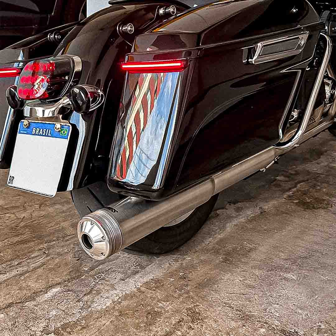 Wings Custom Super Sport Exhaust by Wings & El Camino - Touring M8 18-26