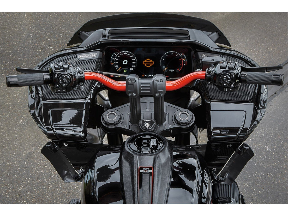 Rick's 1.9" Clubstyle Handlebars - Softail 18-24 / Touring 14-23