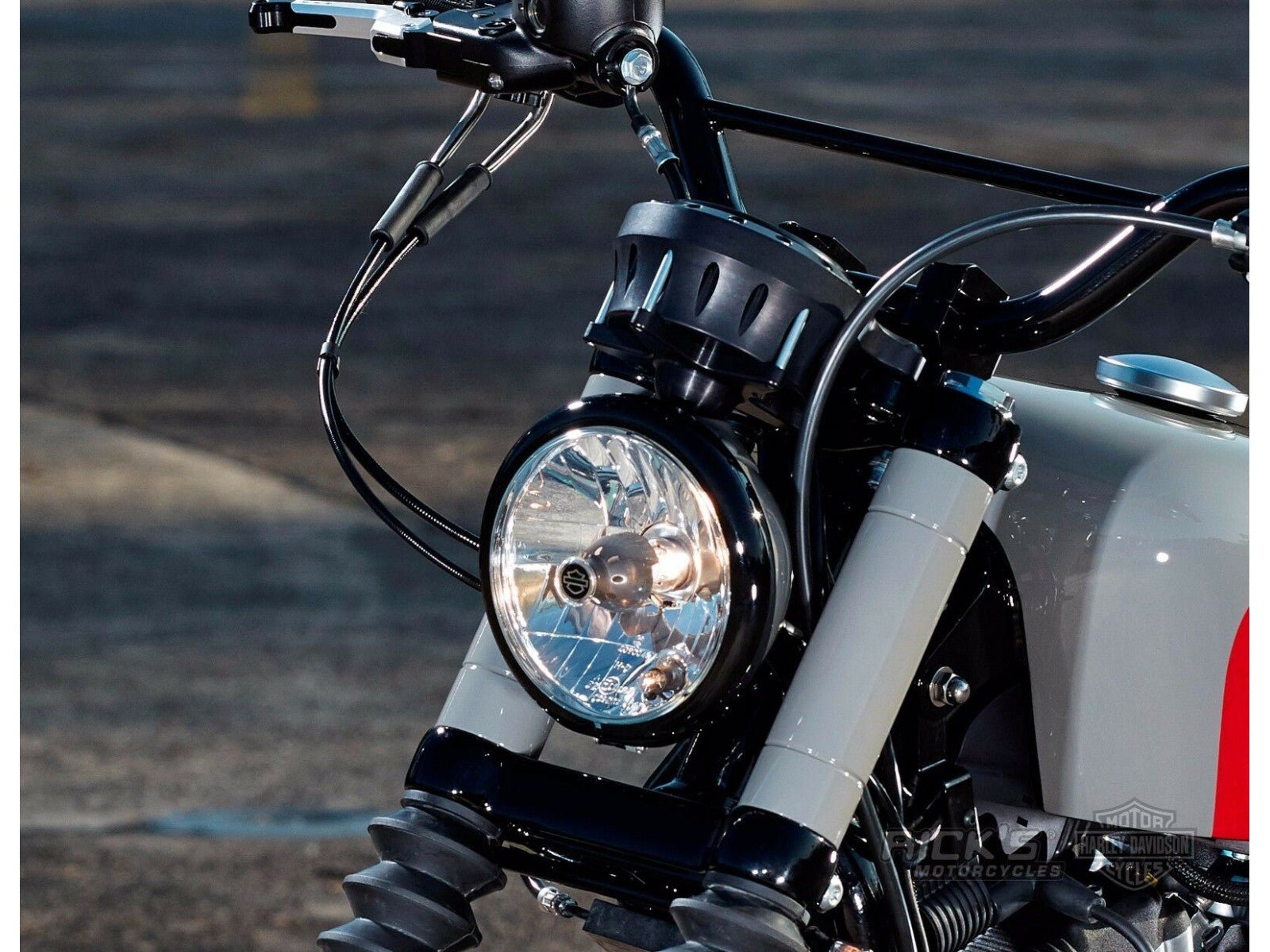 Rick's 1" Handlebar "Dirt Track" Matte Black - Henne Company
