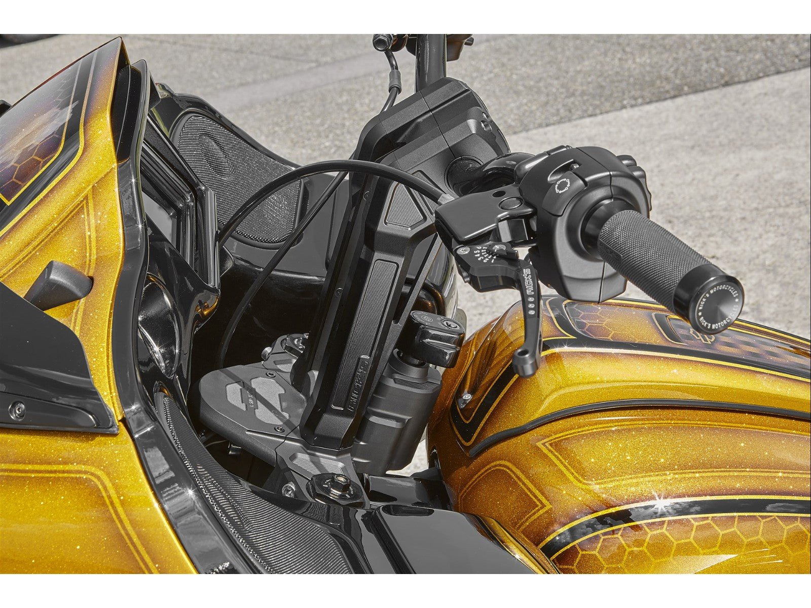 Rick's 11.5" Clubstyle Riser Set For Digital Speedo - Road Glide 14 - 23 - Henne Company