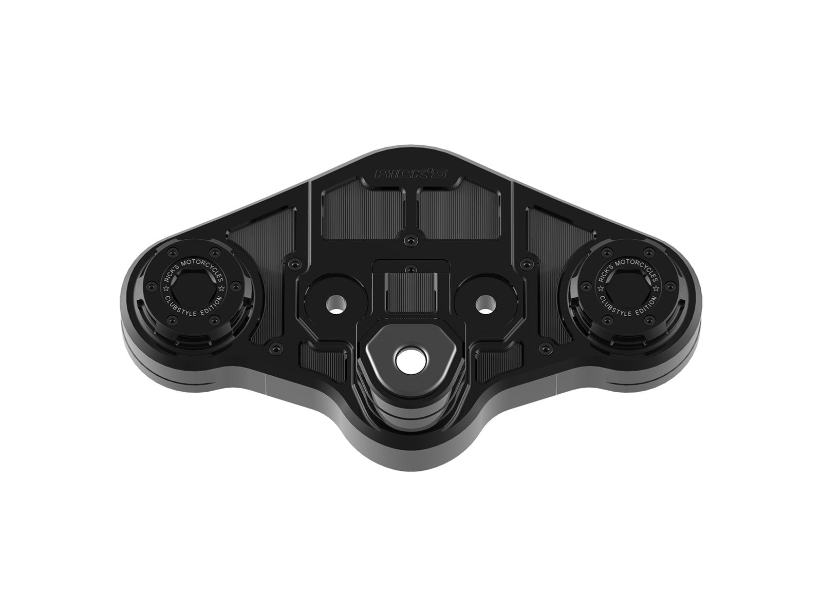 Rick's 11.5" Clubstyle Triple Tree & Riser Set - CVO 23.5 - up / Touring 24 - up - Henne Company