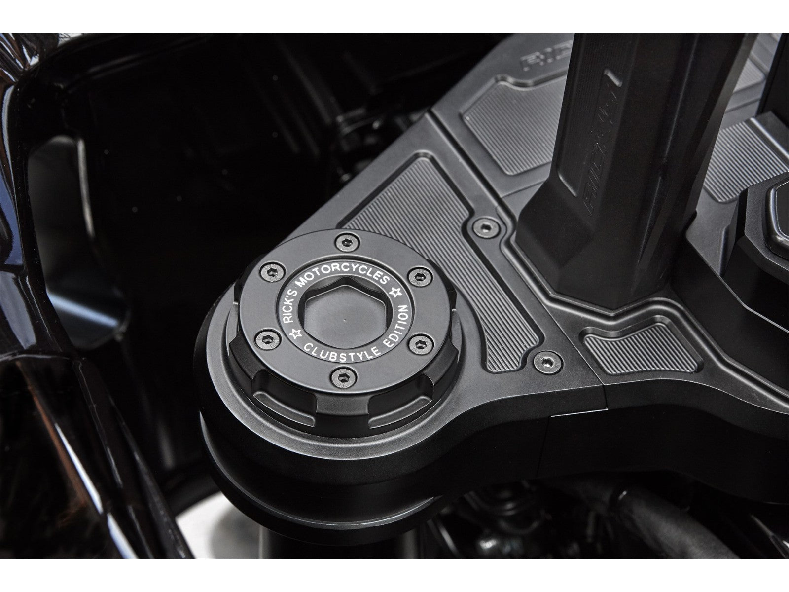Rick's 11.5" Clubstyle Triple Tree & Riser Set - CVO 23.5 - up / Touring 24 - up - Henne Company