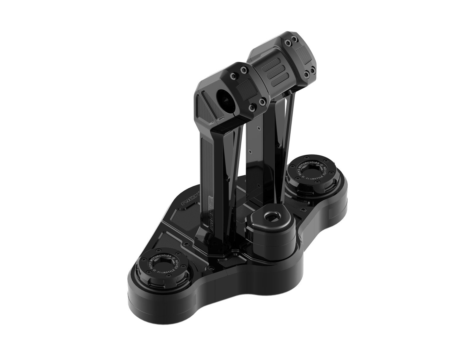 Rick's 11.5" Clubstyle Triple Tree & Riser Set - CVO 23.5 - up / Touring 24 - up - Henne Company