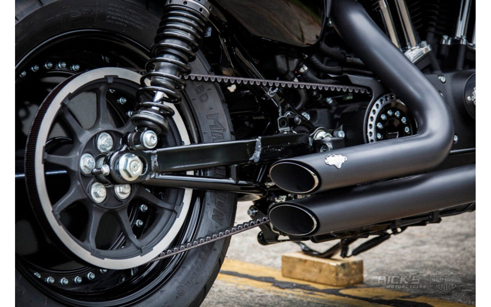Rick's 17mm Offset Sprocket Cover - Sportster 09 - up - Henne Company