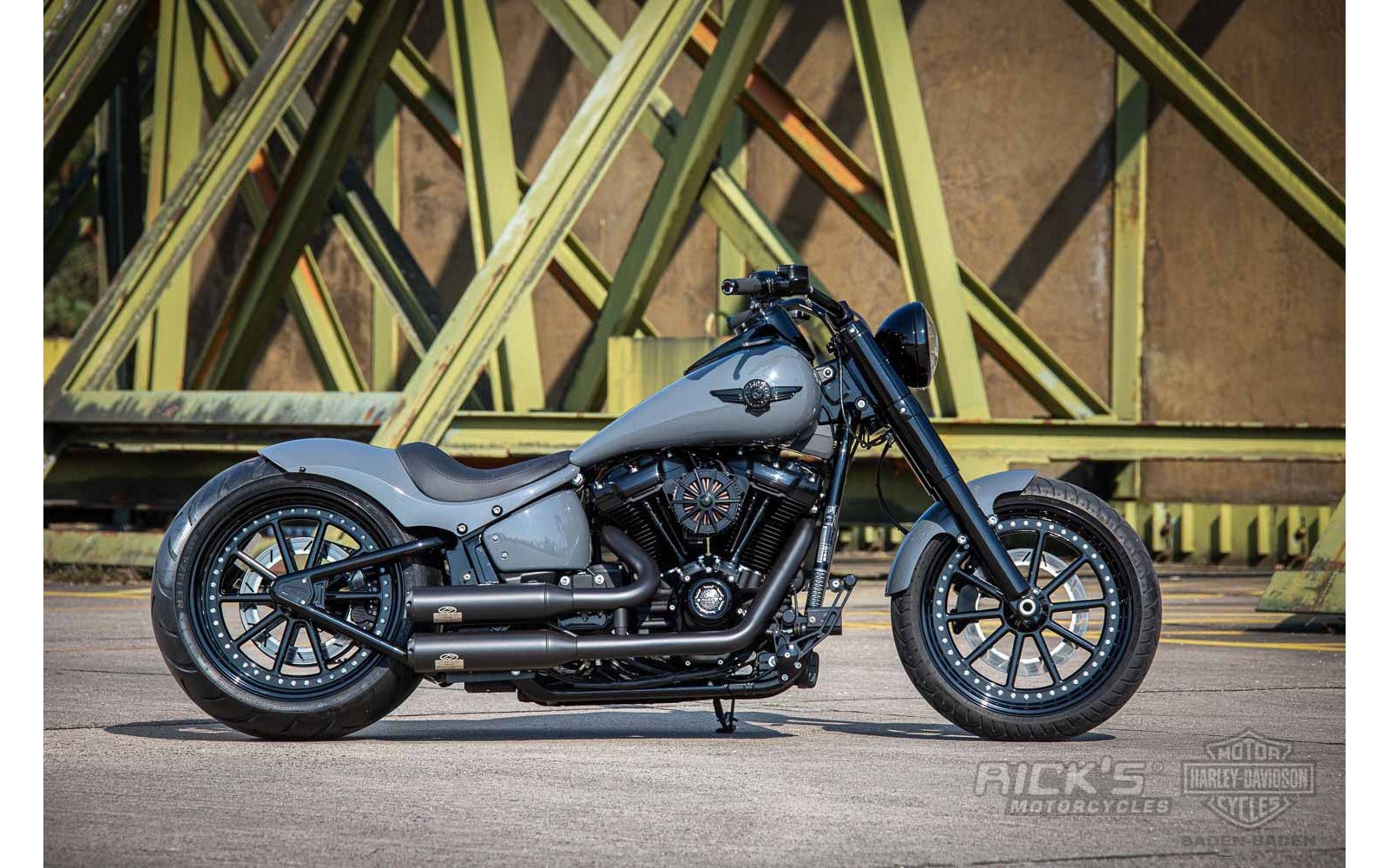 Rick's 18" Long Steel Front Fender - Slim / Heritage / Deluxe 18 - up - Henne Company