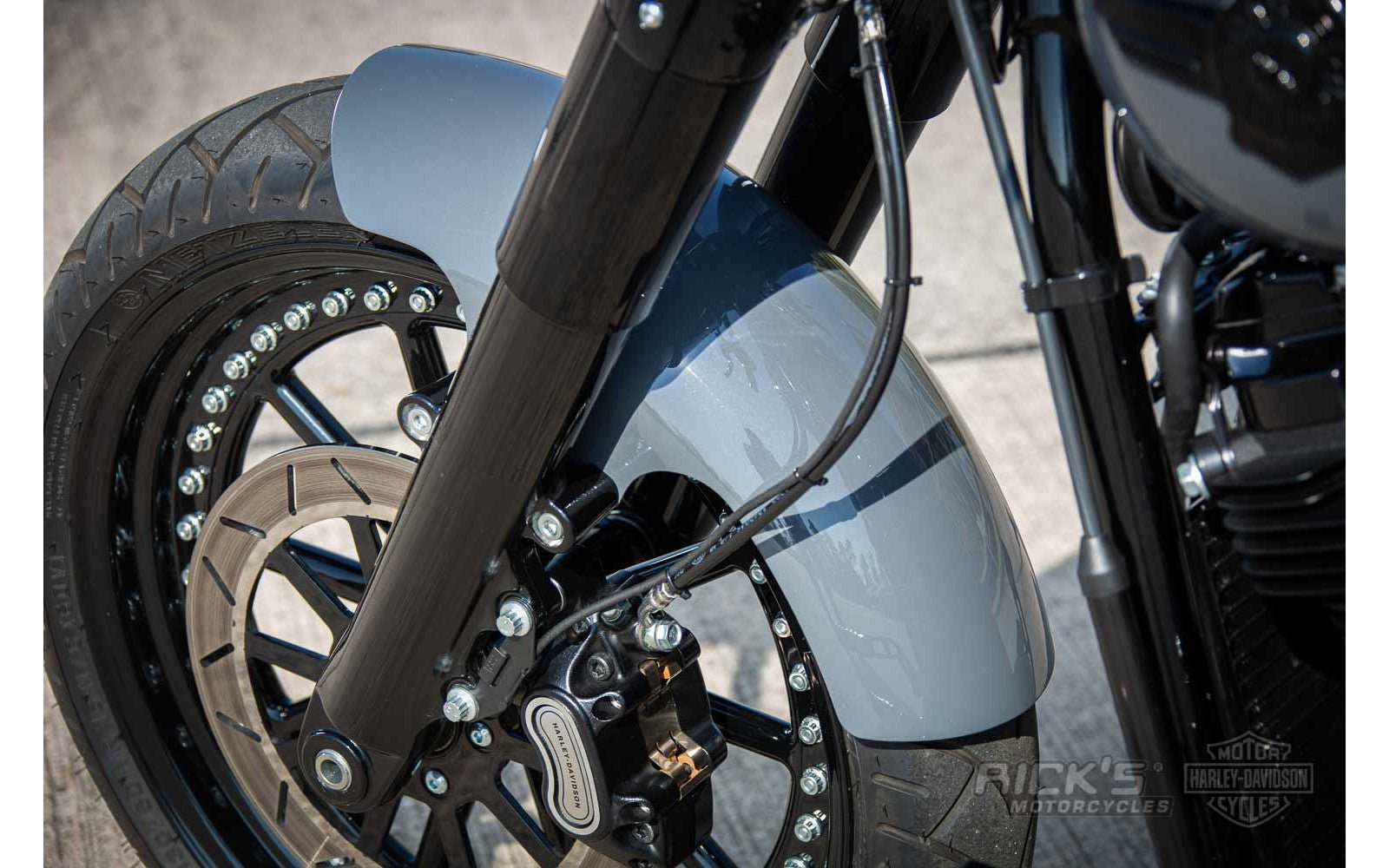 Rick's 18" Long Steel Front Fender - Slim / Heritage / Deluxe 18 - up - Henne Company