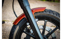 Rick's 18" Short Steel Front Fender - Slim / Heritage / Deluxe 18 - up - Henne Company