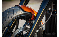 Rick's 18" Short Steel Front Fender - Slim / Heritage / Deluxe 18 - up - Henne Company