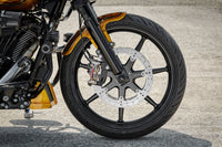 Rick's 19" Front Fender Clubstyle Steel - Touring 24 - up - Henne Company