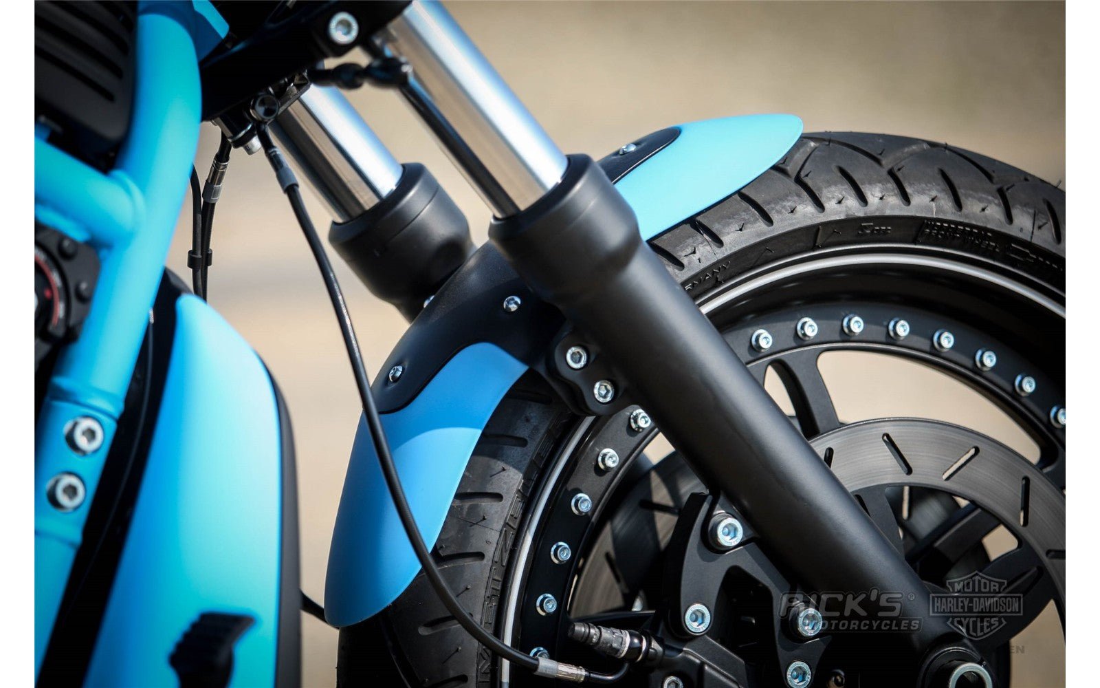 Rick's 19" Front Fender GRP - V - Rod 07 - 17 - Henne Company
