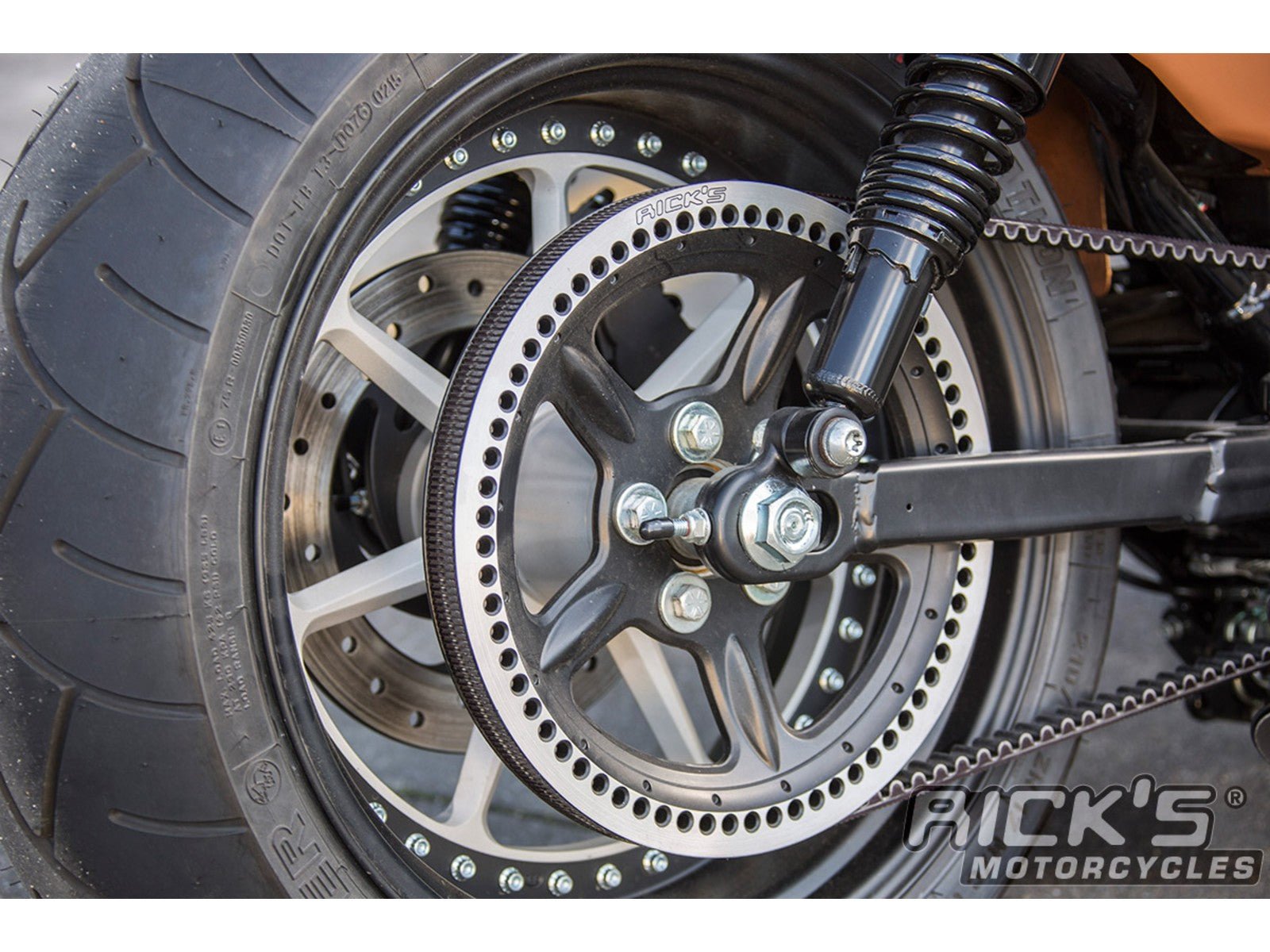 Rick's 200 Extended Swingarm - Sportster 07 - 13 - Henne Company
