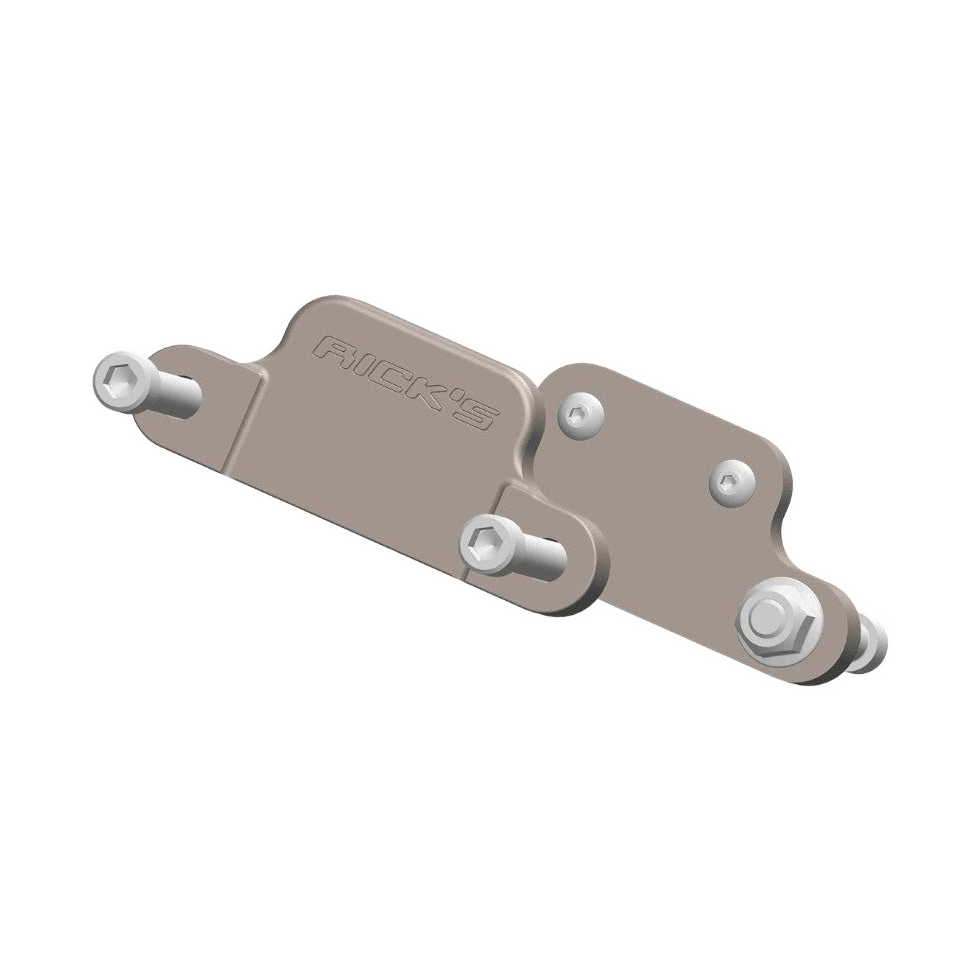 Rick's 21" Front Fender Spacer Kit Raw - Touring 14 - up - Henne Company