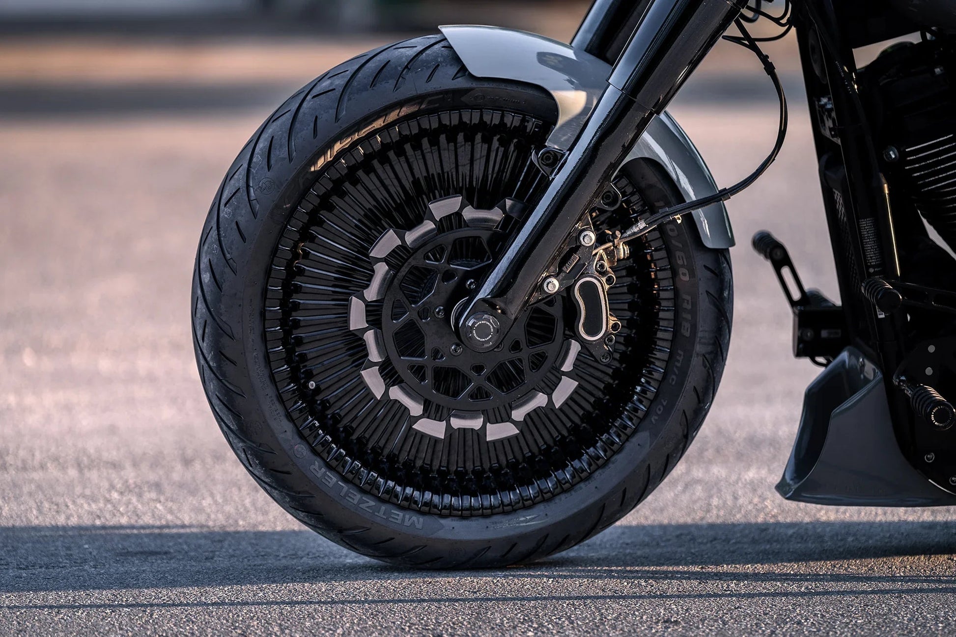 Rick's 21" Front Fender Steel - Fat Boy 18 - up - Henne Company