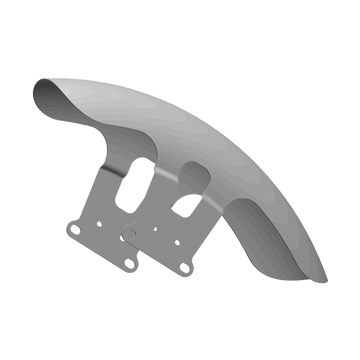 Rick's 21" Front Fender Steel - Touring 07 - up - Henne Company